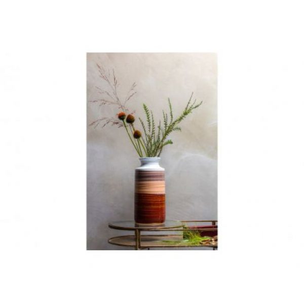 Vaas Decennia Ceramic Chestnut