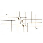Symphony Wanddeco Metaal Antique Brass