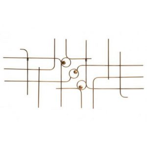 Symphony Wanddeco Metaal Antique Brass