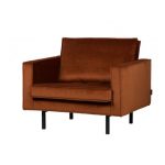 Rodeo Fauteuil Velvet Roest