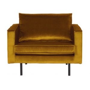 Rodeo Fauteuil Velvet Oker