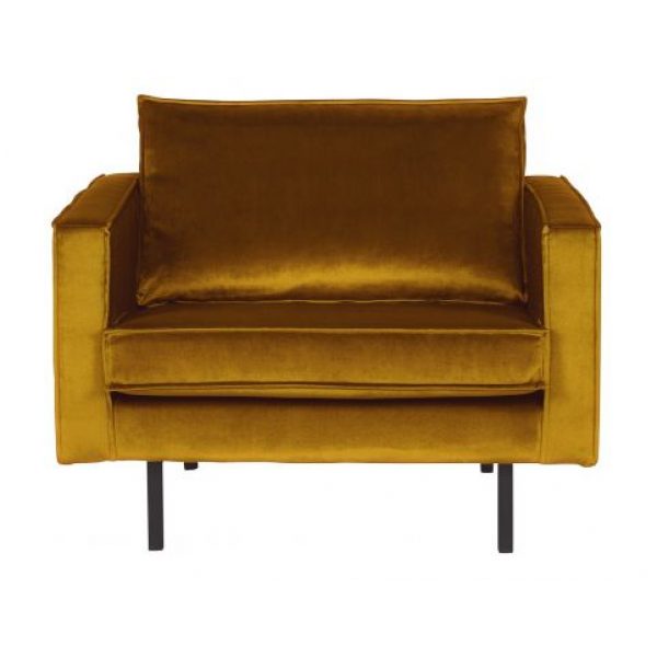 Rodeo Fauteuil Velvet Oker