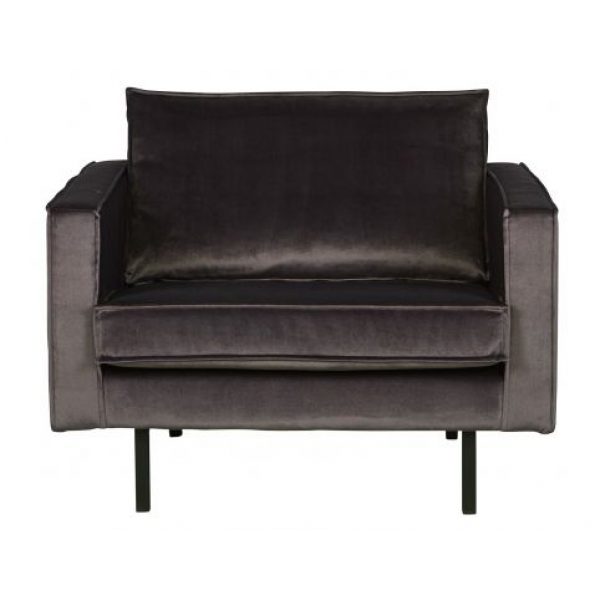 Rodeo Fauteuil Velvet Antraciet