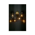 Simple Hanglamp Glas Large Grijs