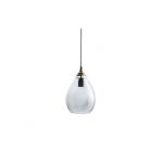 Simple Hanglamp Glas Large Grijs