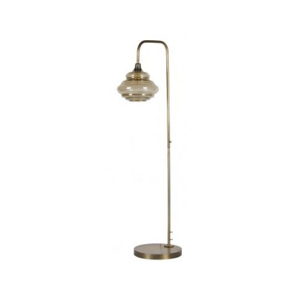 Obvious Staande Lamp Antique Brass