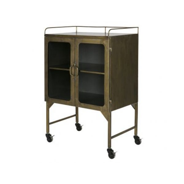 Talent Metalen Kast Antique Brass