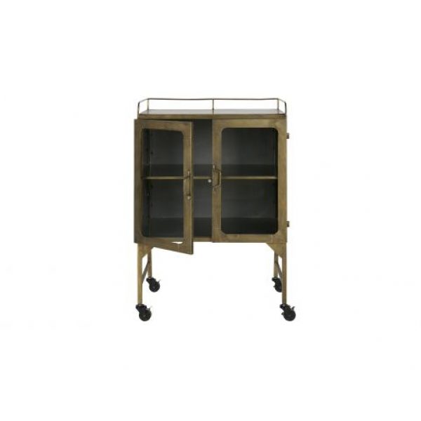 Talent Metalen Kast Antique Brass