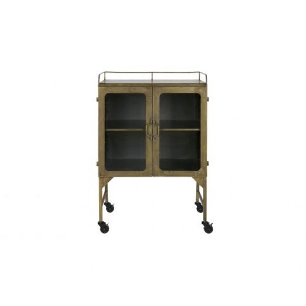 Talent Metalen Kast Antique Brass