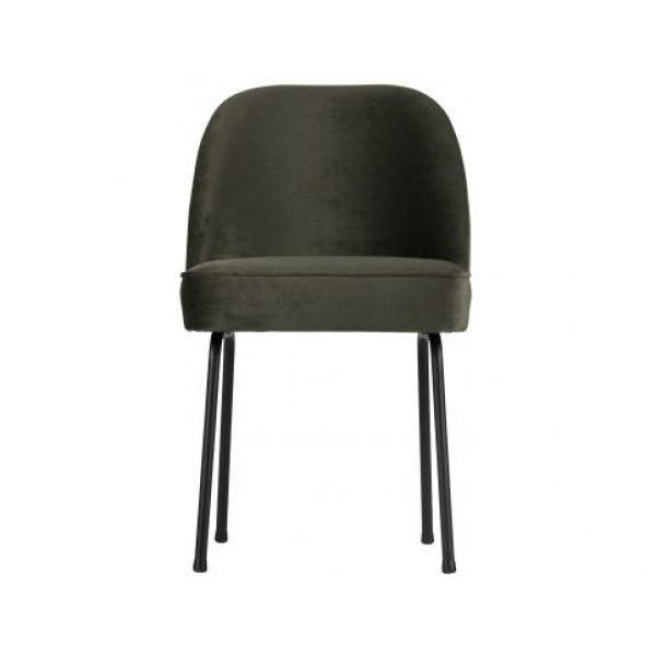 Vogue Eetkamerstoel Fluweel Onyx