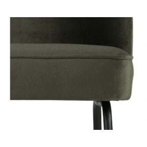 Vogue Eetkamerstoel Fluweel Onyx