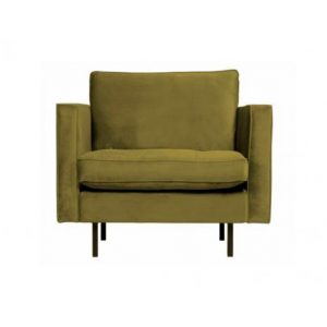 Rodeo Classic Fauteuil Velvet Olive