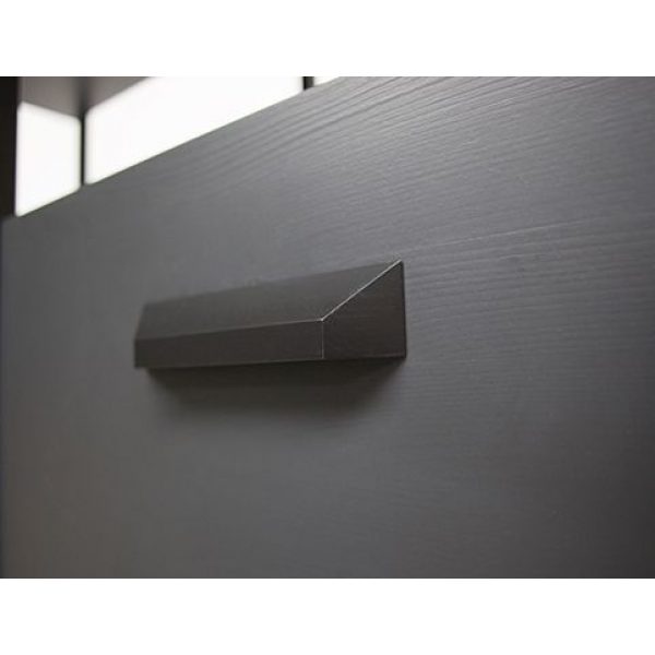 Legacy Vakkenkast Hout/metaal Matzwart [fsc]