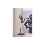 Pottery Hanglamp 3 Lampen Glas Multicolor