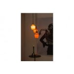 Pottery Hanglamp 3 Lampen Glas Multicolor