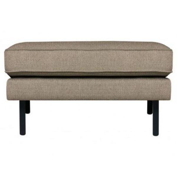 Rodeo Stretched Hocker Op Poten Brown Melange