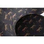 Bo Fauteuil Fluweel Panter Print