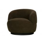 Woolly Draaifauteuil Schapenvacht Groen