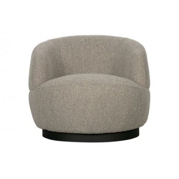 Woolly Draaifauteuil BouclÉ Naturel Gemeleerd