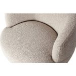 Woolly Draaifauteuil BouclÉ Naturel Gemeleerd