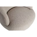 Woolly Draaifauteuil BouclÉ Naturel Gemeleerd