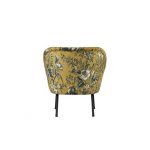 Vogue Fauteuil Fluweel Poppy Mosterd