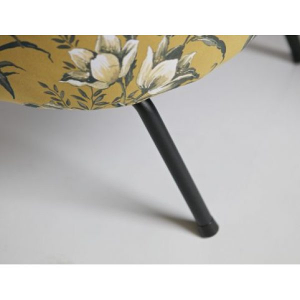 Vogue Fauteuil Fluweel Poppy Mosterd