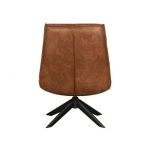 Skyler Draaifauteuil Kunstleer Cognac