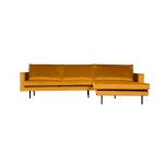 Rodeo Chaise Longue Rechts Velvet Oker