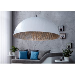 Hanglamp Shiny Glow Wit/Zilver 70 cm