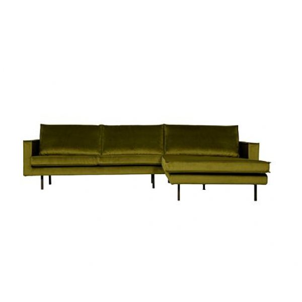 Rodeo Chaise Longue Rechts Velvet Olive