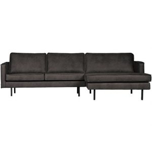 Rodeo Chaise Longue Rechts Zwart