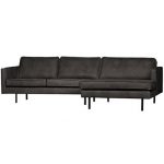 Rodeo Chaise Longue Rechts Zwart