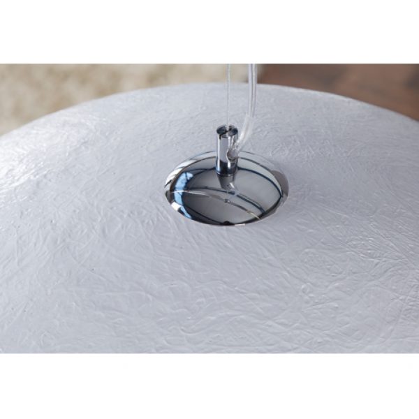 Hanglamp Shiny Glow Wit/Zilver 70 cm