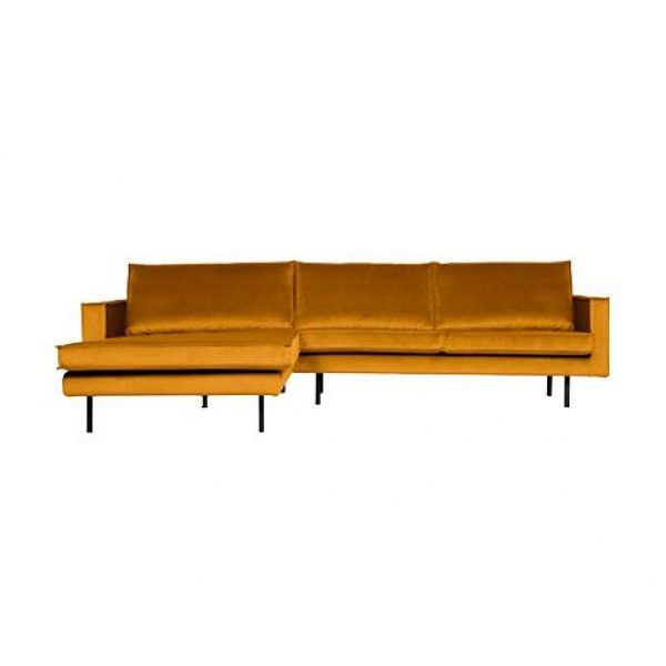 Rodeo Chaise Longue Links Velvet Oker