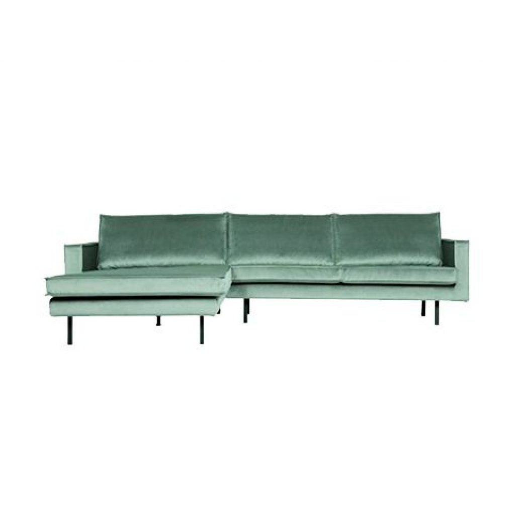 Rodeo Chaise Longue Links Velvet Honing Geel Online Kopen 4UDesigned.nl