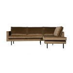 Rodeo Hoekbank Rechts Velvet Taupe