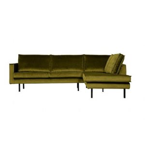 Rodeo Hoekbank Rechts Velvet Olive