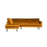 Rodeo Hoekbank Links Velvet Oker