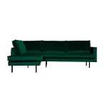 Rodeo Hoekbank Links Velvet Green Forest