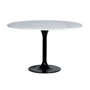 Eleonora Eettafel Marmer Rond Wit 120x76