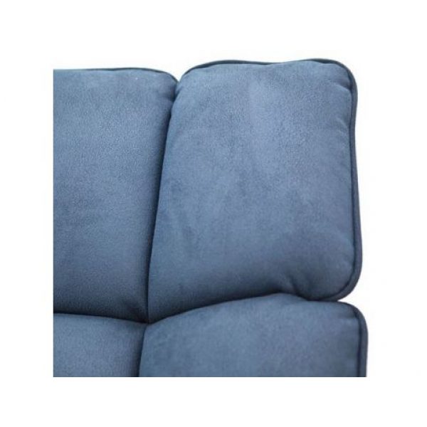 Eleonora Vintage Fauteuil Daan Blauw Touareg