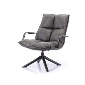 Eleonora Fauteuil Mitchell Topper Antraciet