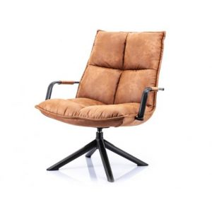 Eleonora Fauteuil Mitchell Topper Cognac