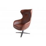 Fauteuil Lis Africa Leder Zenzero