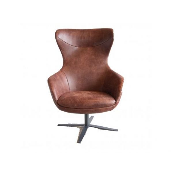 Fauteuil Lis Africa Leder Zenzero