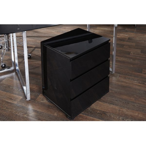 Ladekast Big Deal 3 lades Zwart
