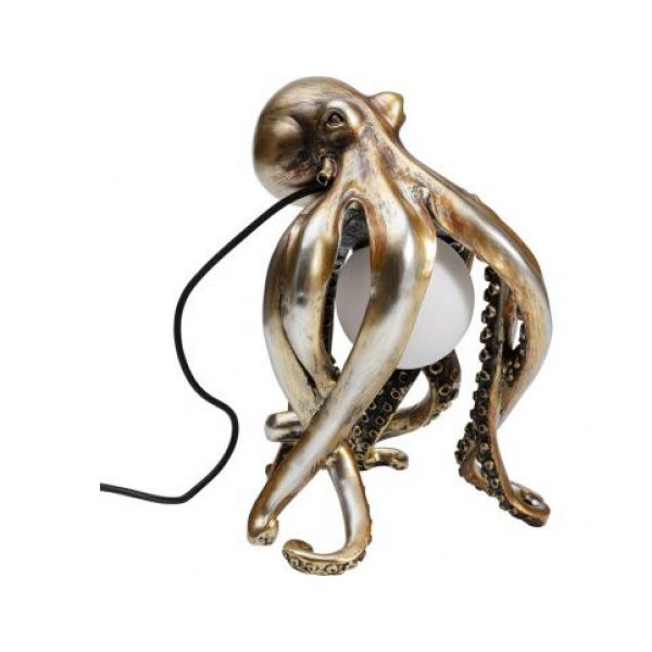 Kare Design Tafellamp Octopus Goud
