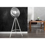 Vloerlamp Silver