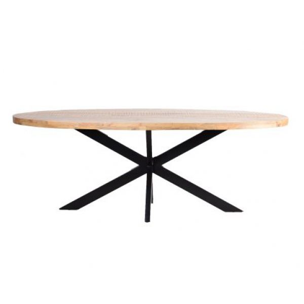Bartafel Avalon Ovaal 260 Mangohout